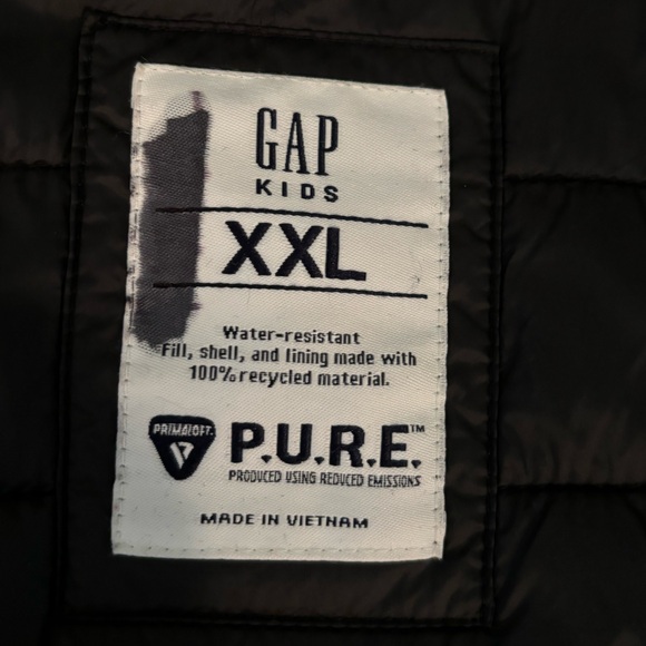 Boys Gap Puffer Jacket Size XXL - Picture 3 of 4